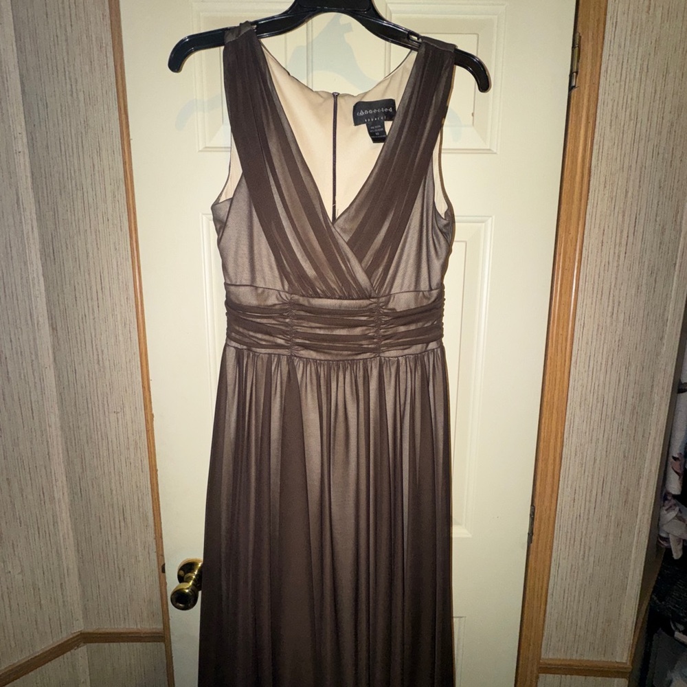 Connected gorgeous  Apparel Brown Maxi Dress